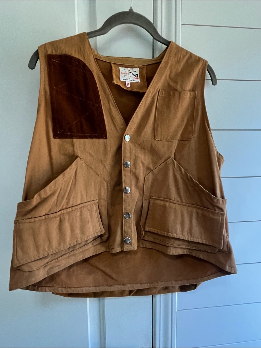 🦆 Vintage Newco Canvas
Hunting Vest - Size Small